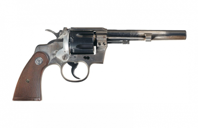 POTD: Experimental Colt Double Action Auto-Eject Revolver