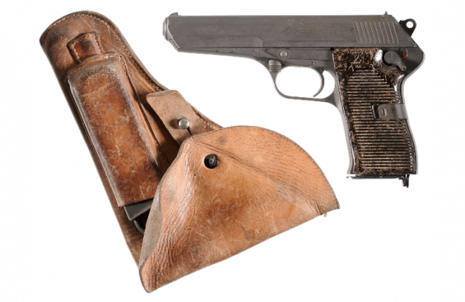 POTD: Cz52 Semi-Automatic Pistol with Holster and Extra Magazine