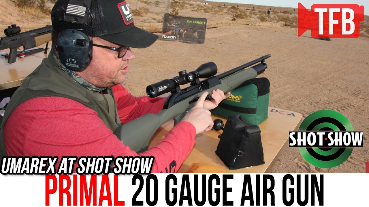 [SHOT 2022] A 20 Gauge Air Gun? The Umarex Primal Shoots Anything!