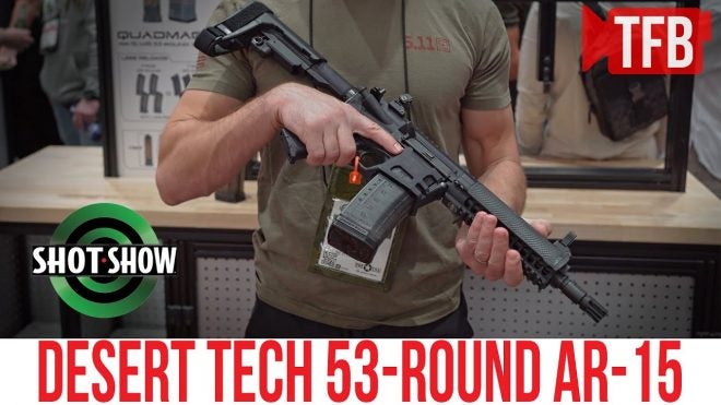 [SHOT 2022] TFBTV – Desert Tech Quattro-15 53 Round Quad Stack Mag