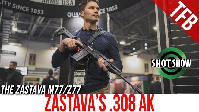 [SHOT 2022] TFBTV – Yes, It’s a .308 AK: Zastava M77/Z77 .308 AK-47