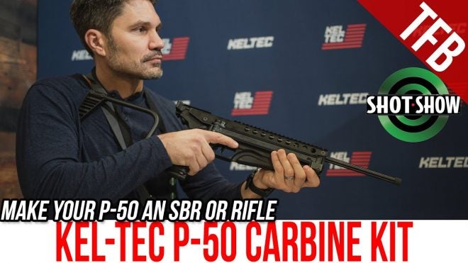 [SHOT 2022] TFBTV – The Kel-Tec P-50 Carbine and Stock are HERE!