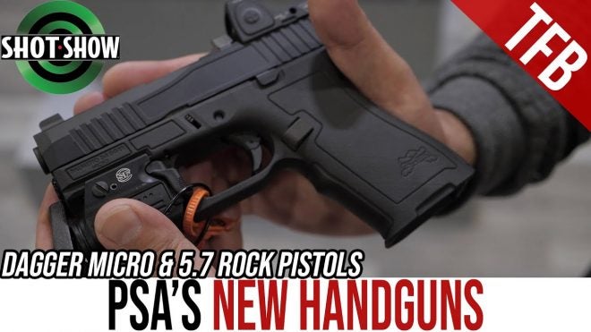 [SHOT 2022] TFBTV – PSA’s New Dagger Micro 9mm & Rock 57 Pistols