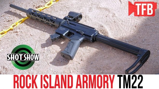 [SHOT 2022] TFBTV – A Superlight AR-Style .22LR: The RIA TM22 Rifle