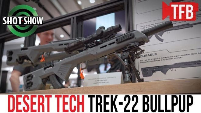 [SHOT 2022] TFBTV – Desert Tech Trek-22 Ruger 10/22 Bullpup Chassis