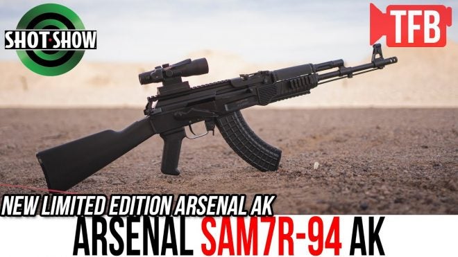 [SHOT 2022] The NEW Arsenal SAM7R-94 Limited Edition AK-47