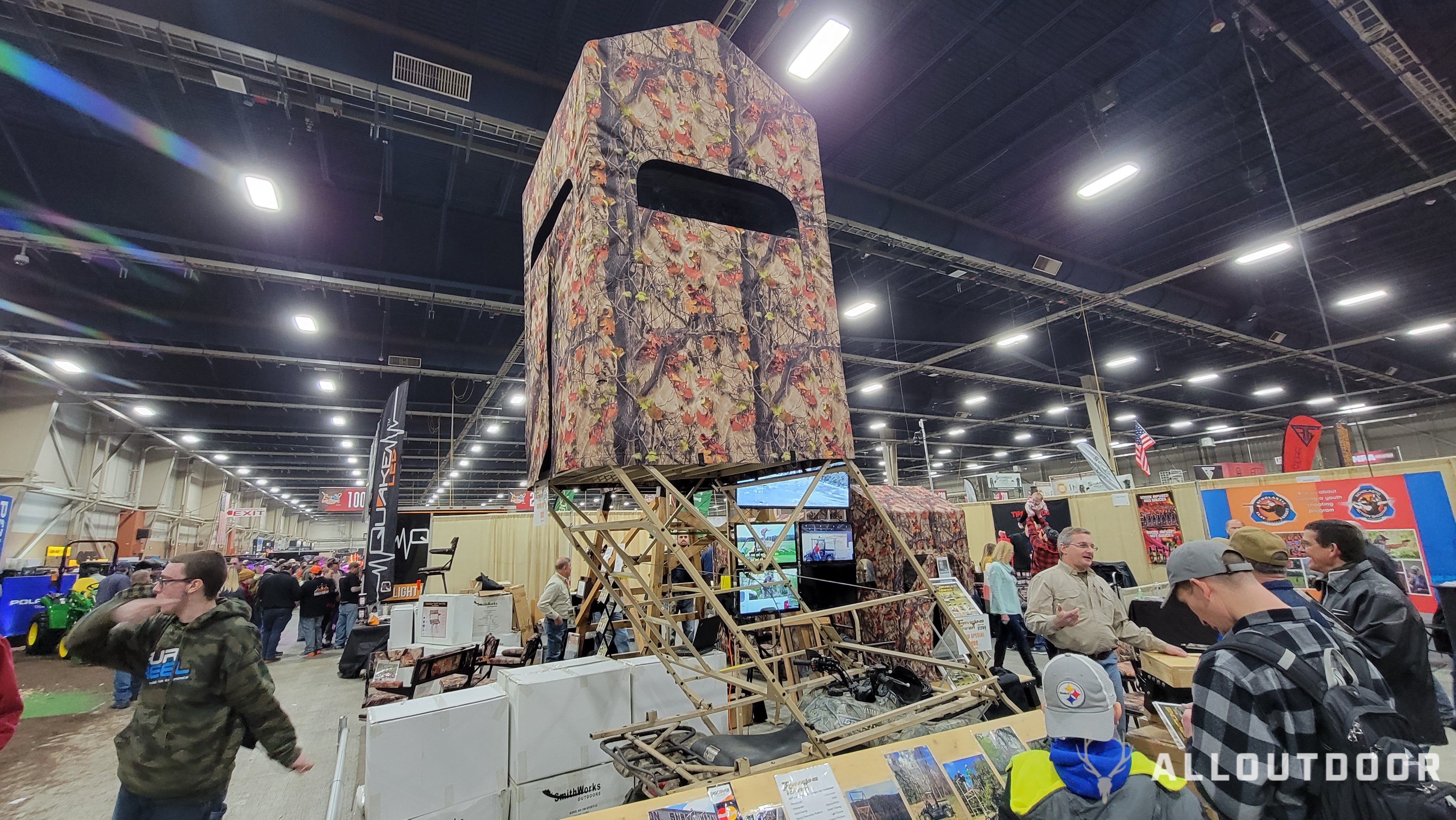 [GAOS Show 2022] The Traveling Tower ATV Mounted Blind