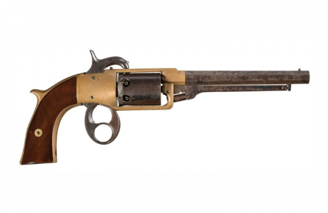 POTD: Rare Pre-Civil War Savage & North “Figure 8” Percussion Revolver