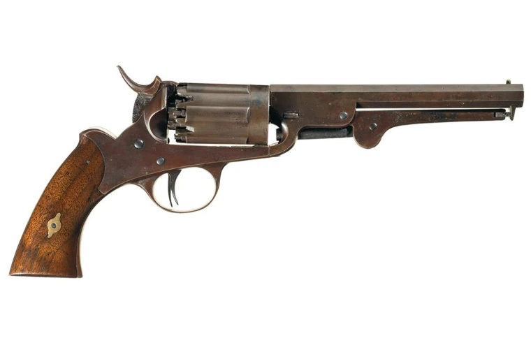 POTD: Serial Number 1 John Walch 12 Shot Navy Model Revolver