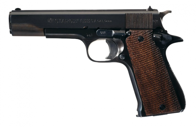 POTD: Excellent Spanish Star Model B Pistol – A Movie Star!