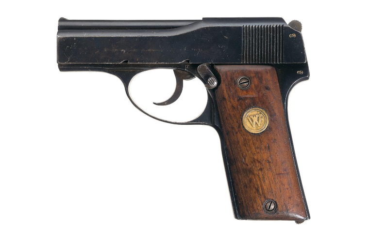 POTD: Scarce .32 ACP Wiener Waffenfabrik Little Tom DAO Pistol