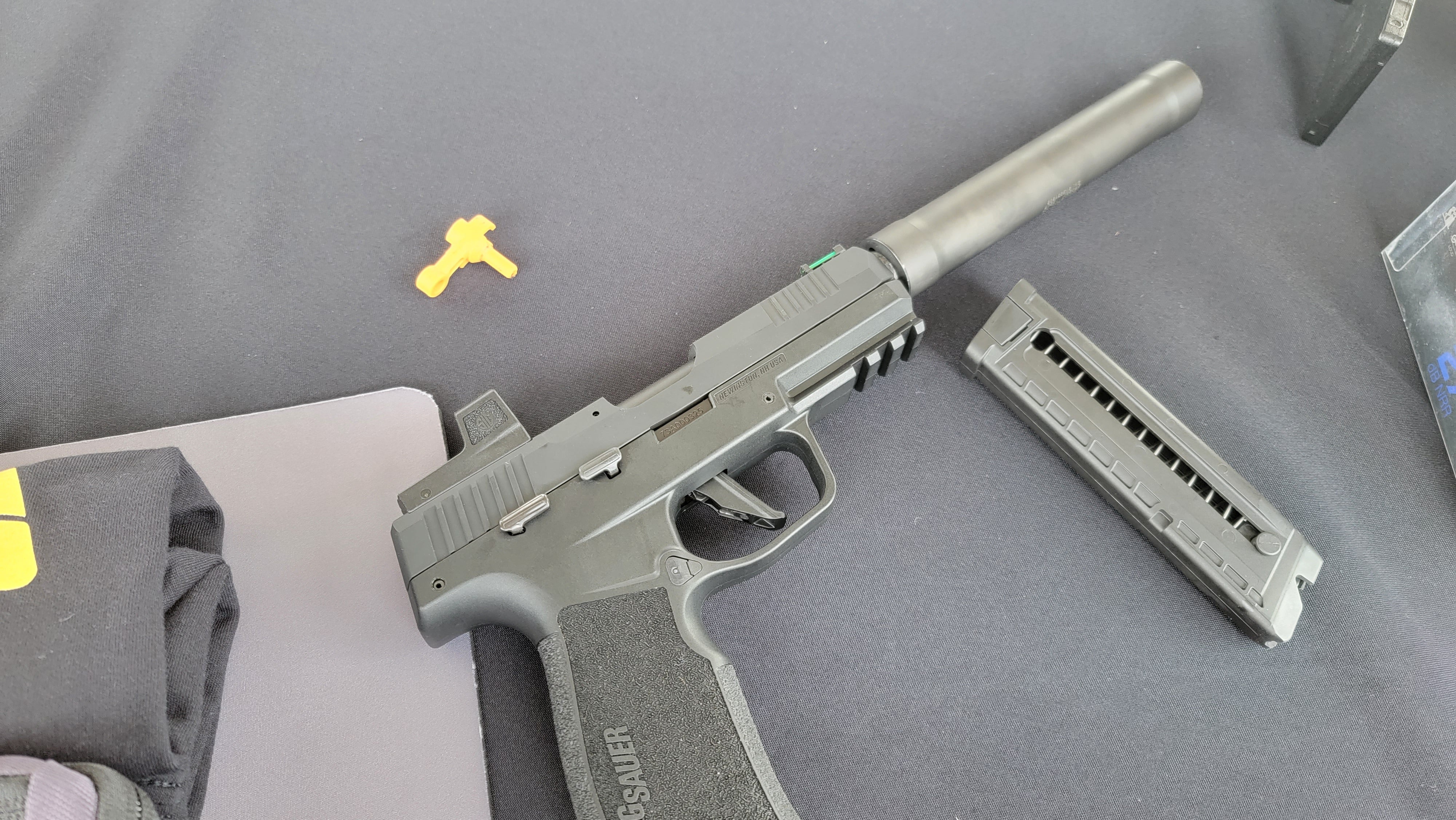 Meet the new SIG Sauer P322 22LR Optics Ready Pistol