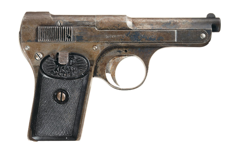 POTD: Rare Bernardon Martin Model 1907-1908 Semi Automatic Pistol