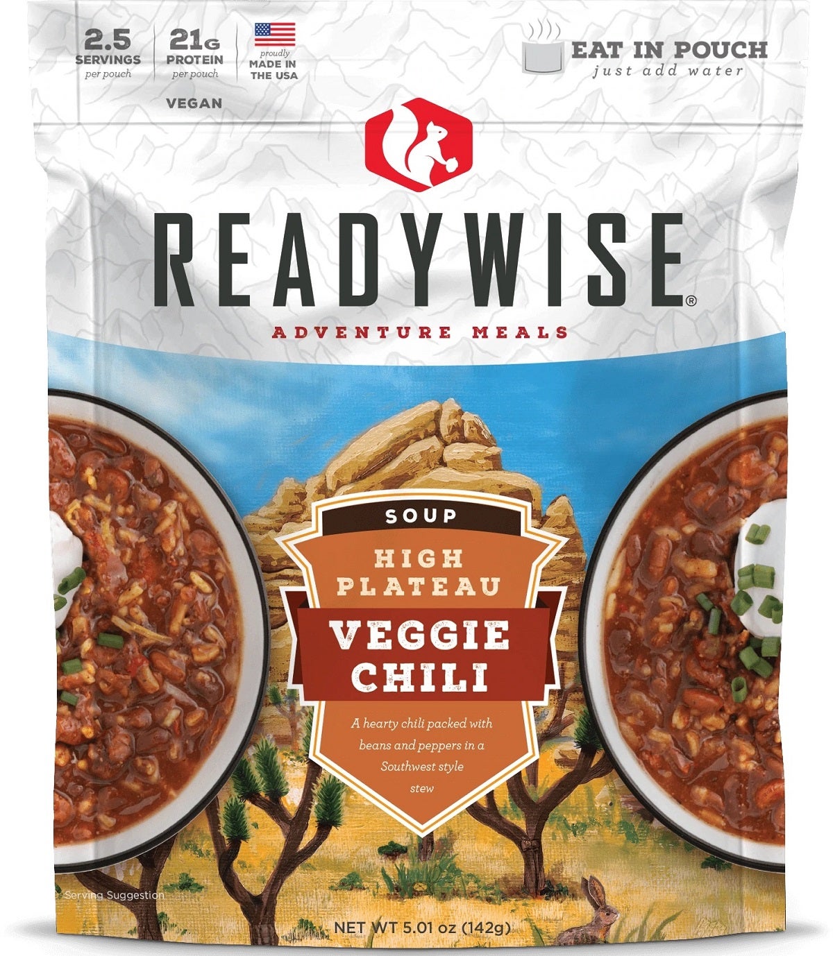 High-Plateau_Veggie-Chili-Soup Shelf Life Food storage Augason Farms Pound cake buy mres bulk camping meals week gluten free food costco Supply Survival MRE Tabasco