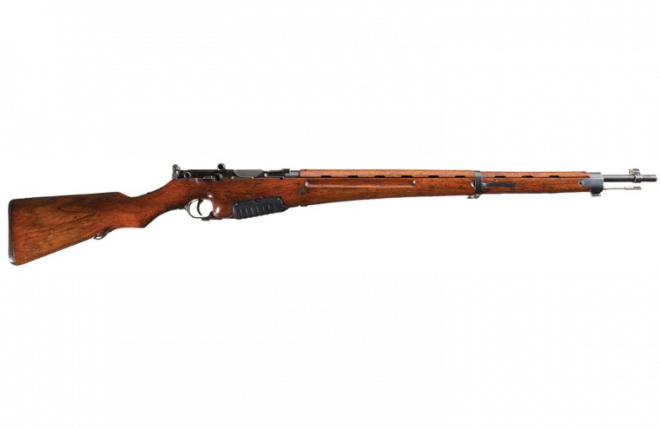 POTD: Pre-World War II Japanese Pedersen Style Experimental Rifle