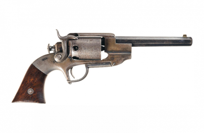 POTD: Allen & Wheelock Sidehammer Navy Percussion Revolver