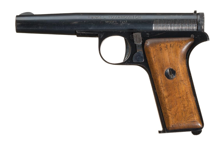 POTD: Yovanovitch Model 1931 Prototype Pistol – The Last of Its Kind