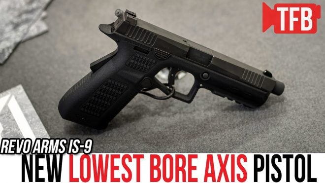 TFBTV [IWA 2022] Affordable LOW Bore Axis Italian Pistol! Revo Arms IS-9