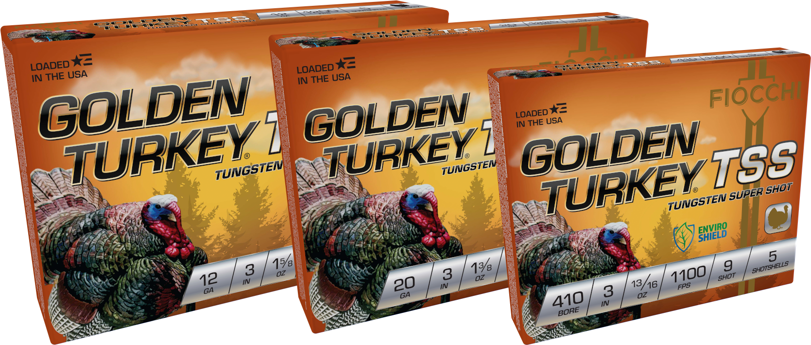 Fiocchi Announces Their New Golden Turkey TSS Shotgun Shells