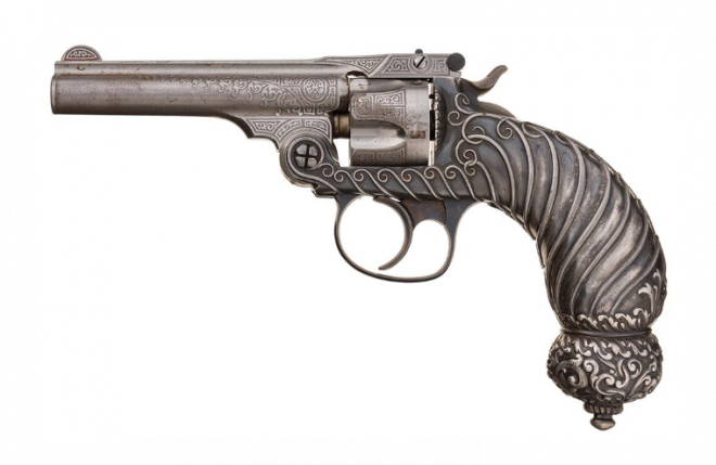 POTD: 1893 Worlds Fair Deluxe Tiffany & Co. Smith & Wesson Revolver
