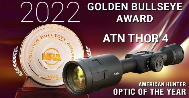 ATN Wins the NRA’s Golden Bullseye for their ThOR 4 Thermal Riflescope