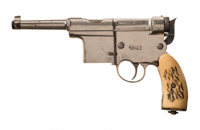 POTD: Rare Spanish Charola y Anitua 7mm Semi-Automatic Pistol