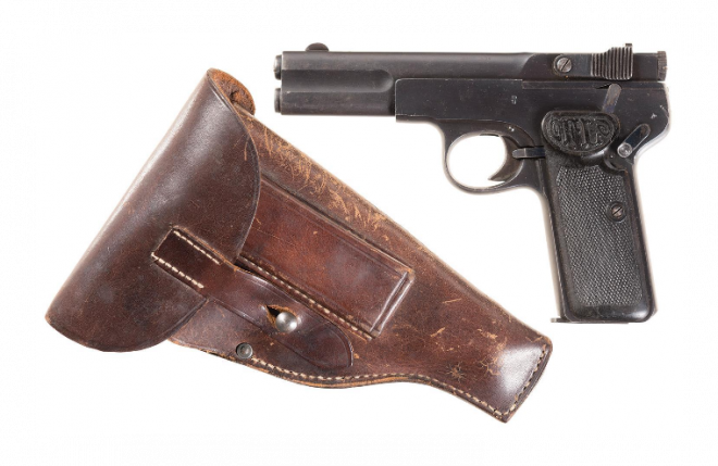 POTD: A Military FN 1900 – Friedrich Langenhan Army Model Pistol