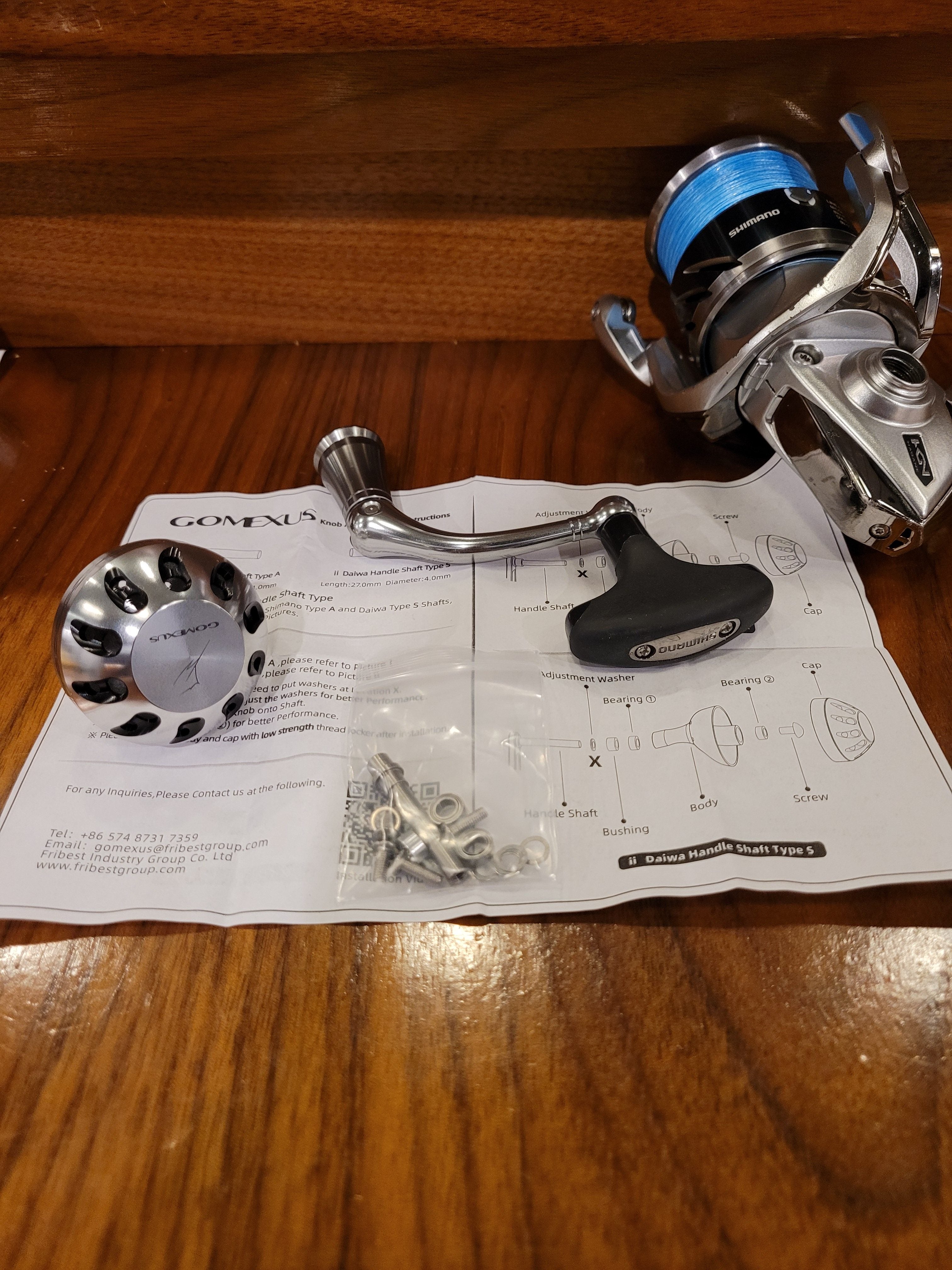 Rebuilding a “Very Nice” Shimano Stradic FK Reel – Part 3