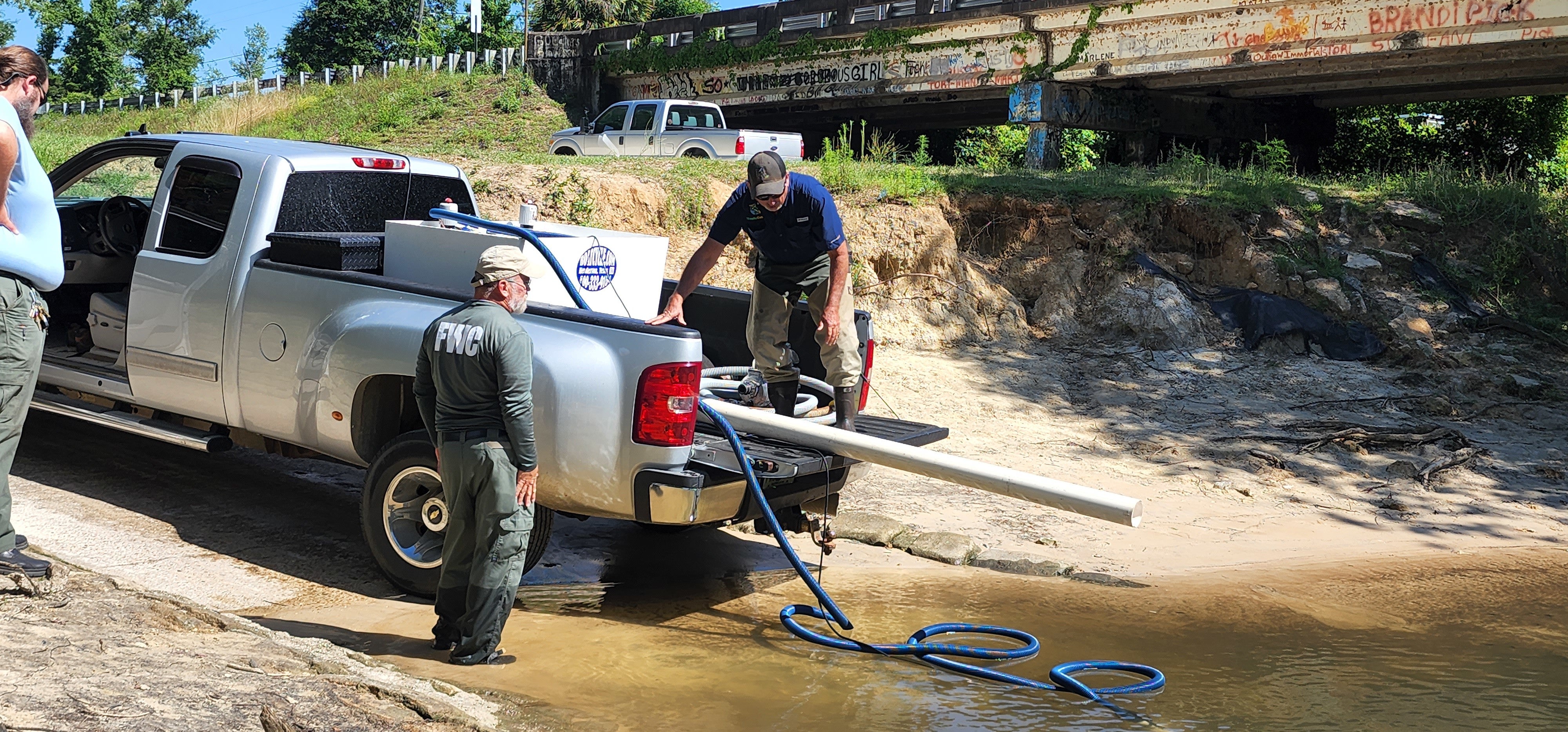 shoal bass FWC hatchery release chipola river