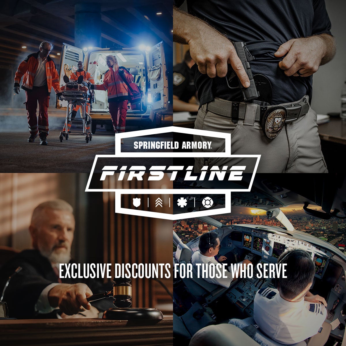 Springfield Armory Firstline – Exclusive Discounts for Those Who Serve