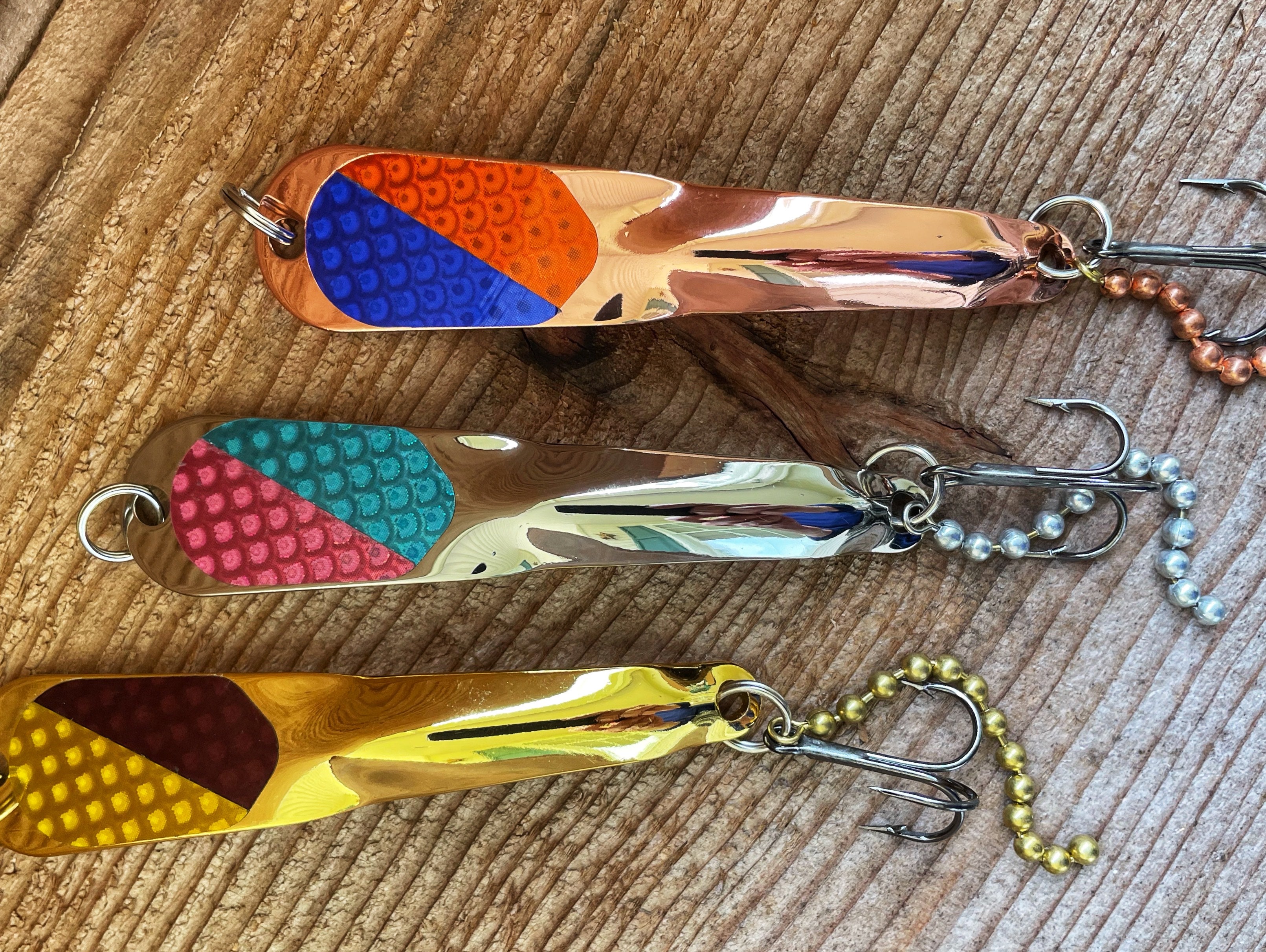 Iron Decoy Spoons Trout Salmon Steelhead Bass Pike Walleye