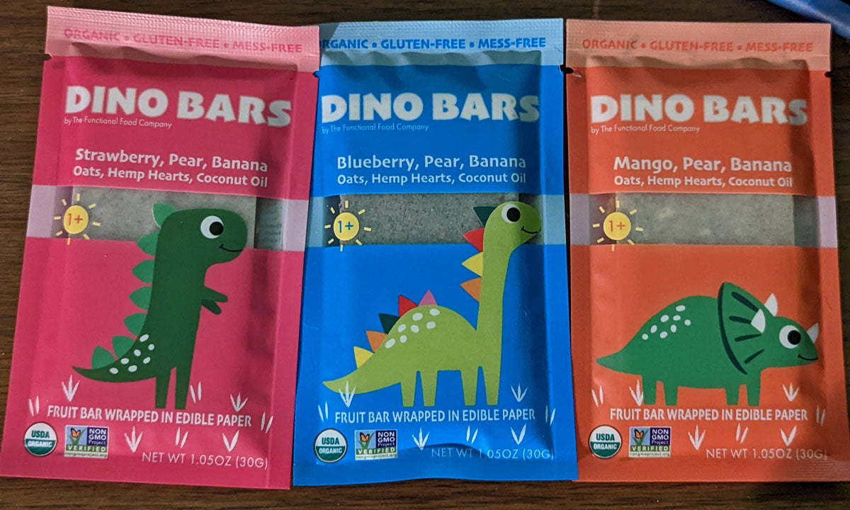 great child entire life dino bars loves all flavors healthy impact child entire life all flavors ingredients positively impact child great snack paper diet positively impact snacks