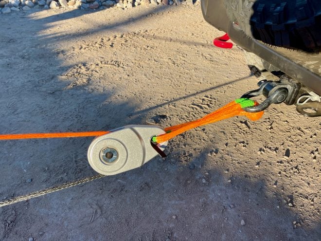 Off-Road Recovery: Winch Double Line Pull