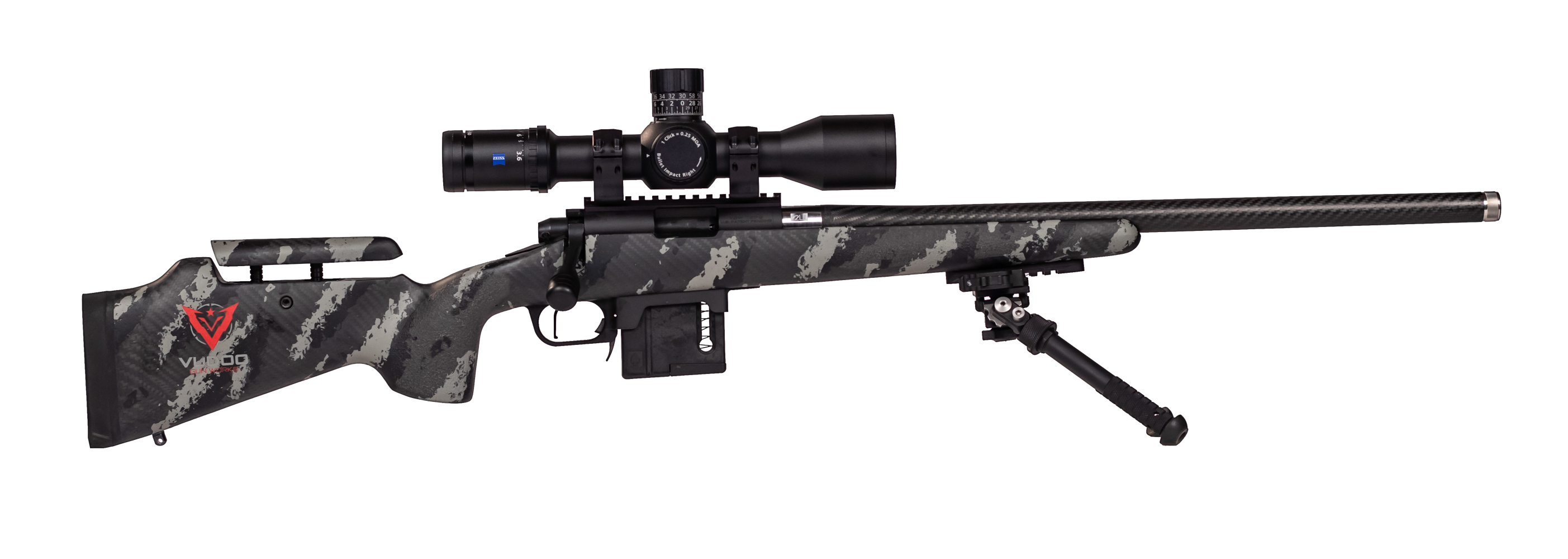 The New Carbon Sinister 22LR Rimfire Rifle from Vudoo Gun Works