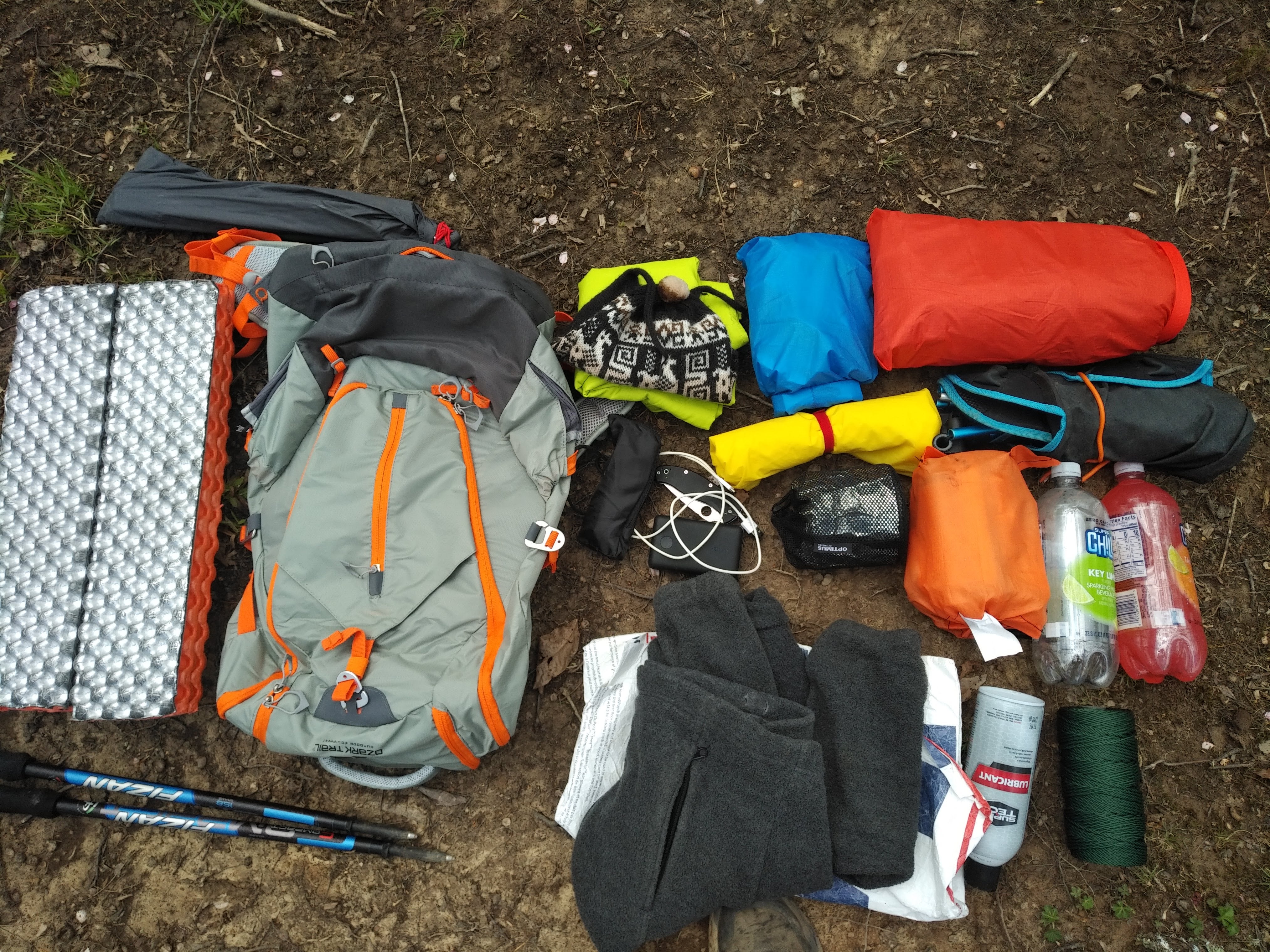 hiking gear expensive thru hike appalachian trail cost too much