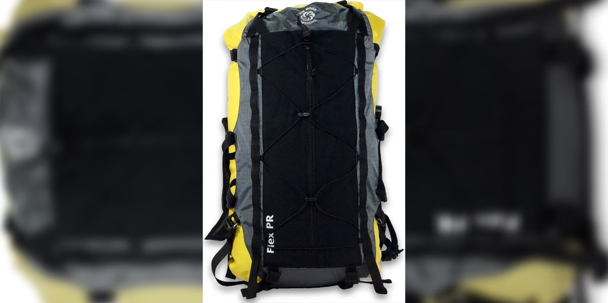 moon designs 50l dry suspension system designed carry carry heavy Six Moon Designs Flex Pack PR packrafting backpack