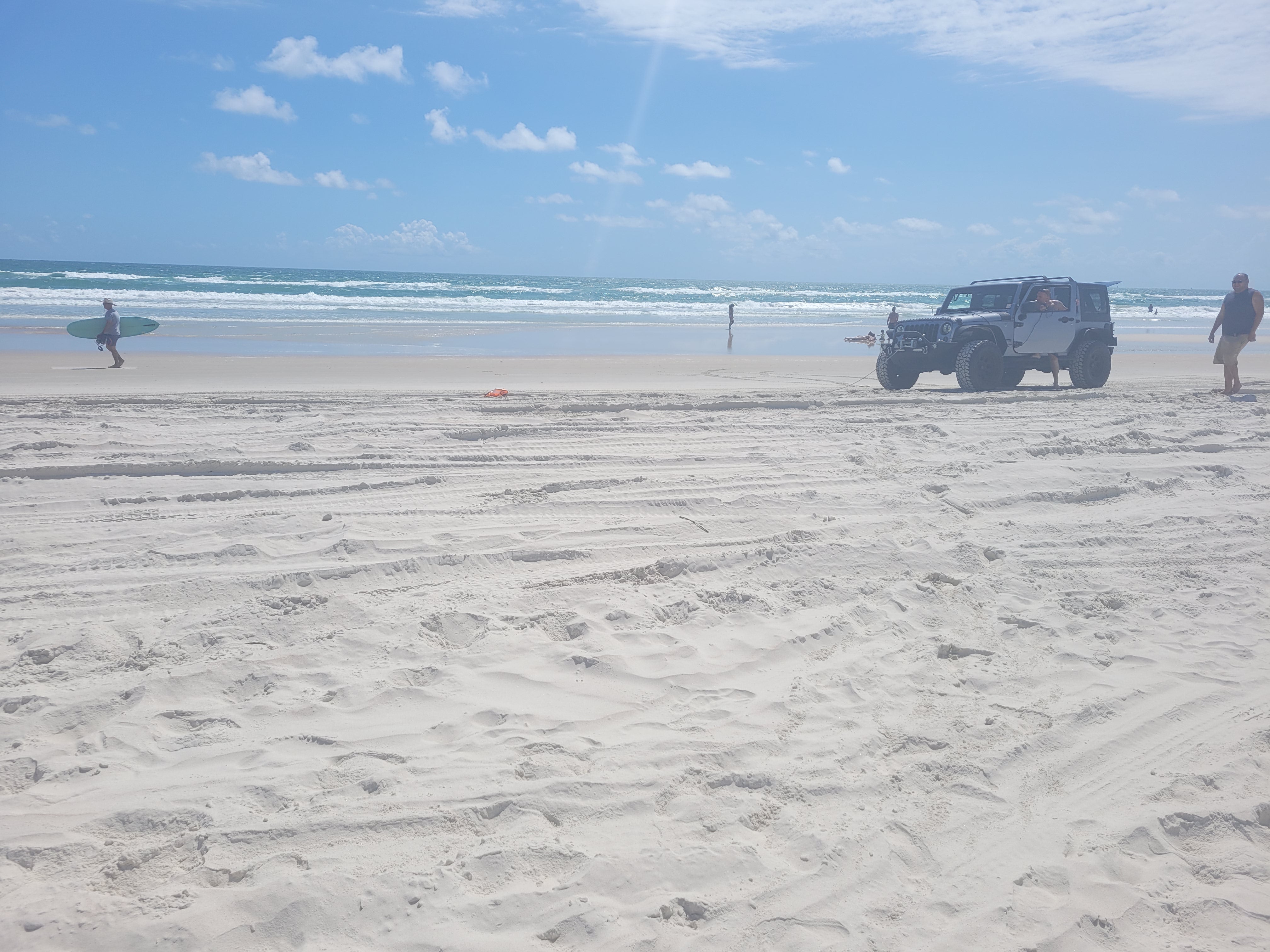 beach driving