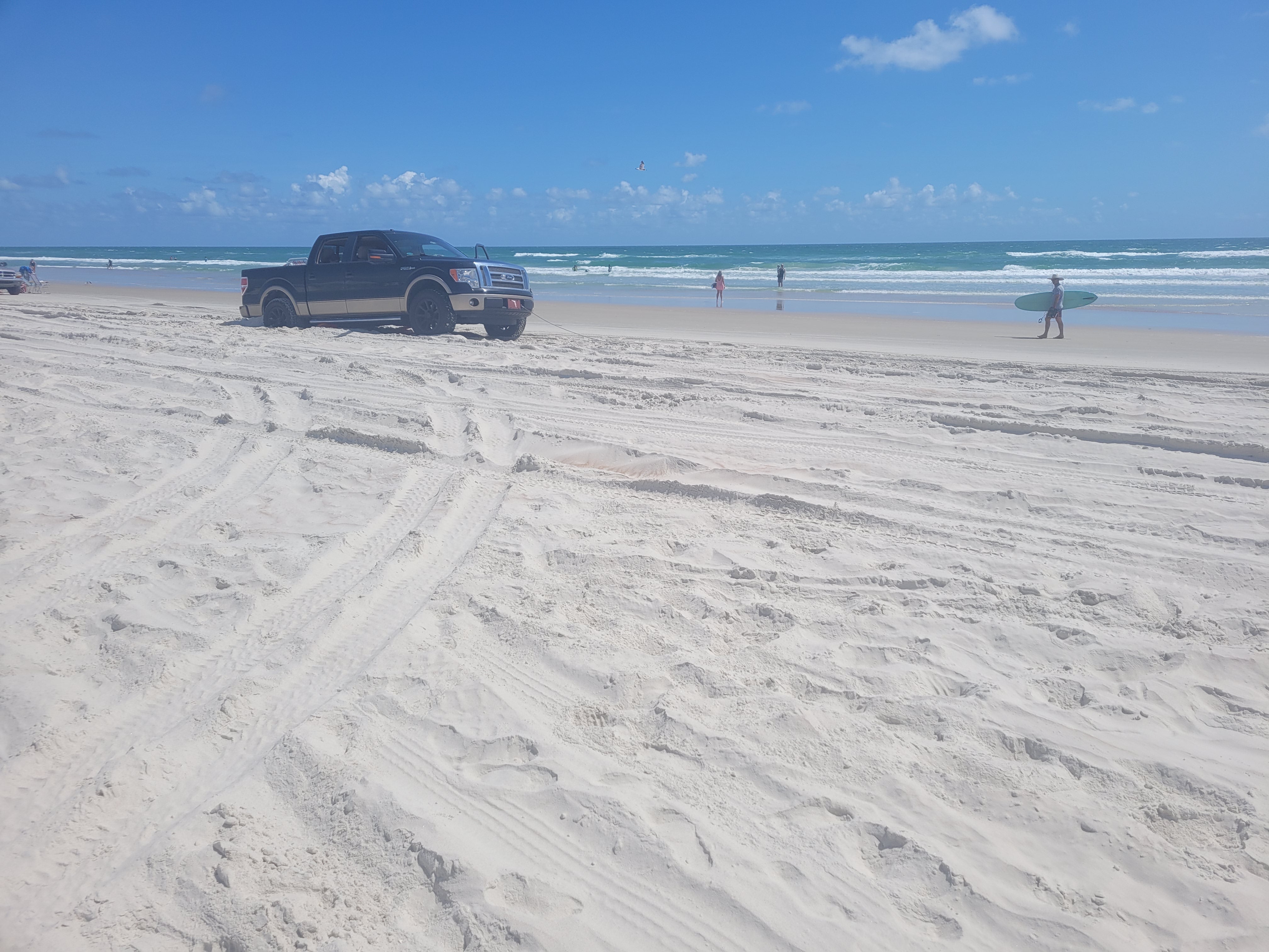 beach driving