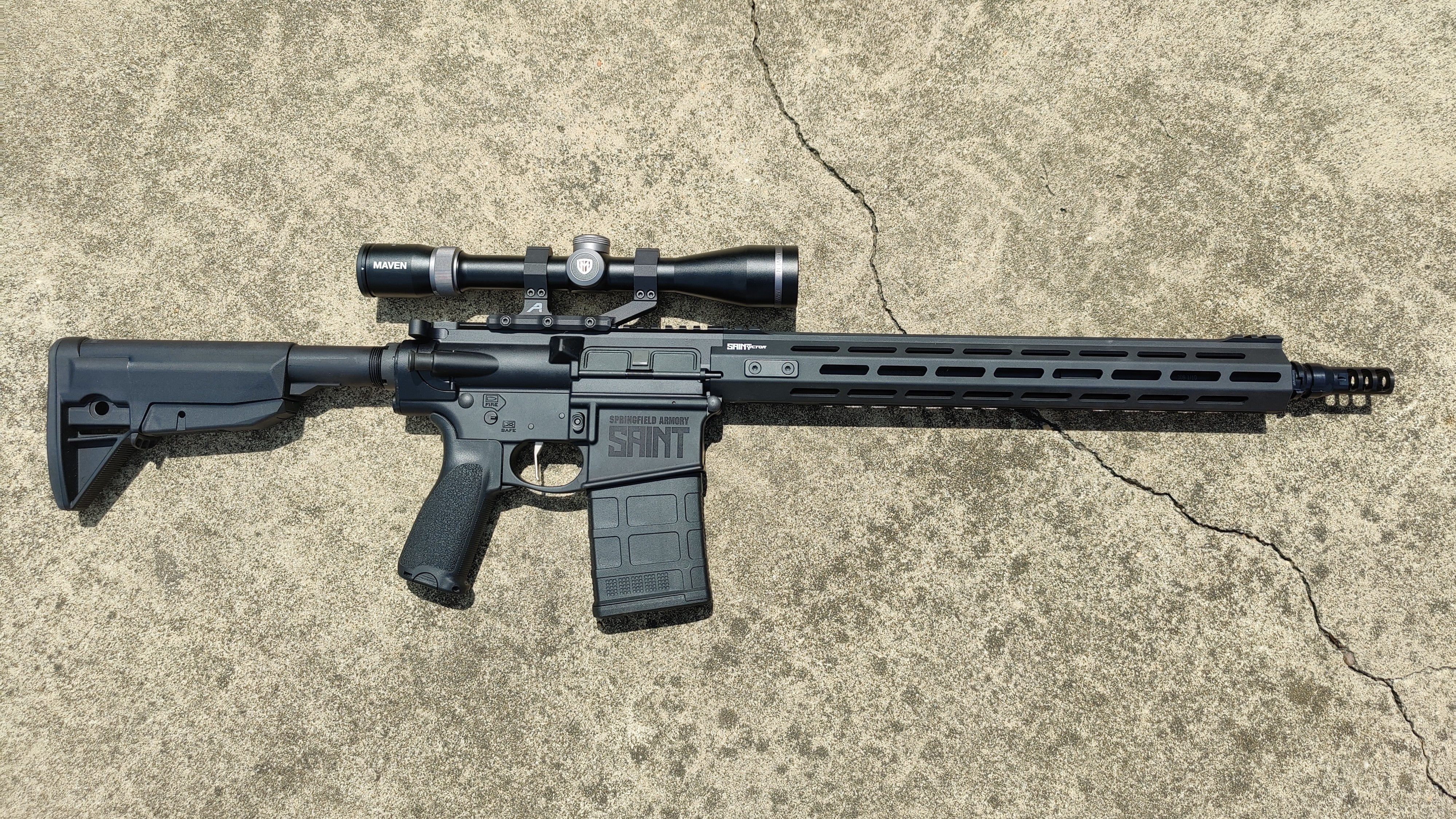 AllOutdoor AO Maven RS.2 Review Springfield Armory Saint Victor .308