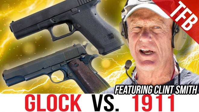 TFBTV – The BEST Glock vs 1911 Video Ever and Clint Smith vs my Mom