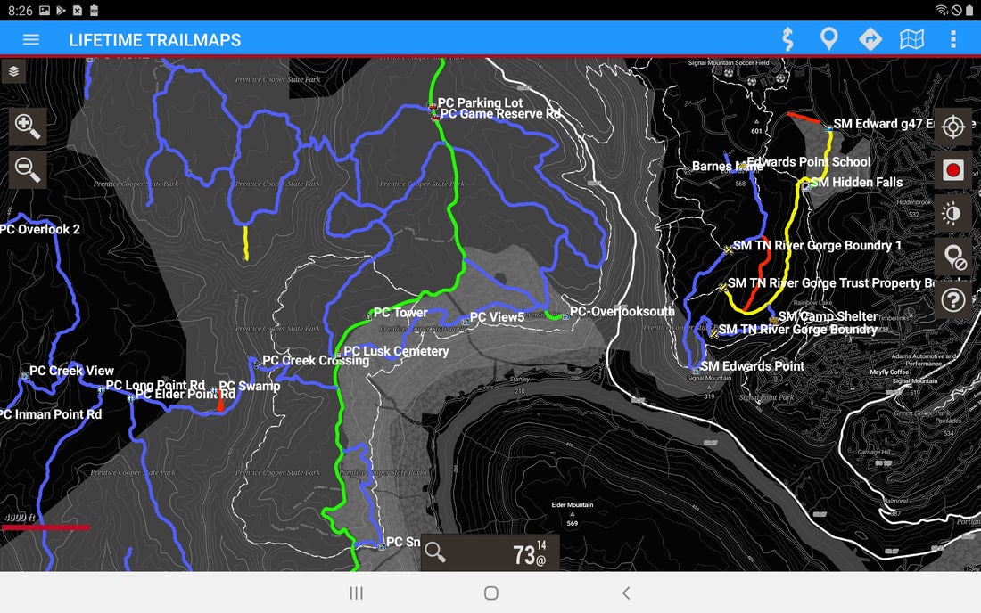 off-road gps lifetime trailmaps alloutdoor