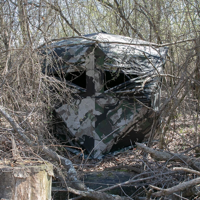 Dedicated Ground Blind "BLYND" Camo Announced by Veil Camo