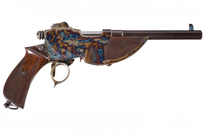 POTD: Elegant and Scarce – Gustav Bittner 1893 Ring-Trigger Pistol