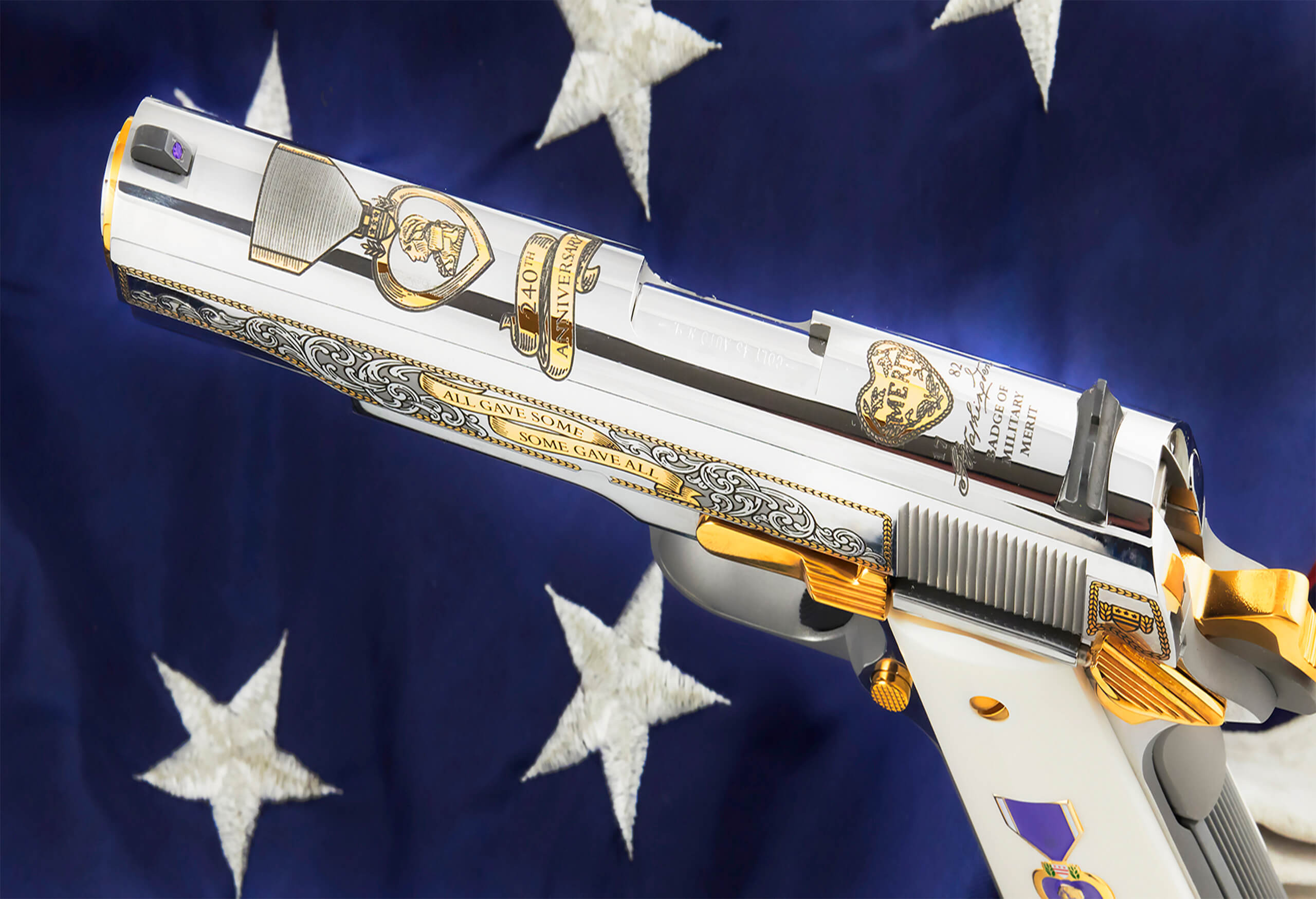 SK Customs Unveils New Purple Heart Colt 1911 Commemorative Pistol