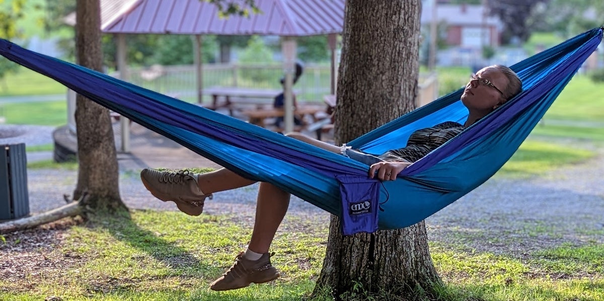 doublenest hammock eno body seam construction specially designed