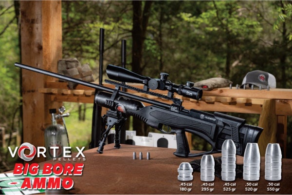 Big-Bore Air: HatsanUSA Introduces New Vortex Big-Bore Slugs