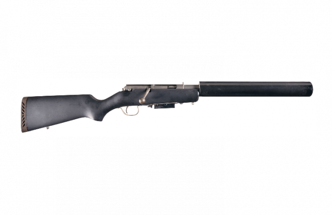 POTD: Marlin Model 55 Goose Gun with an Integral Silencer POTD: Marlin Model 55 Goose Gun with an Integral Silencer