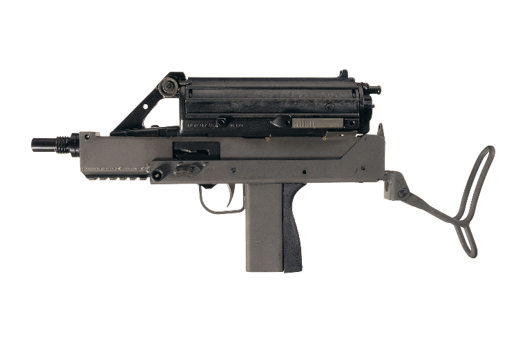 POTD: SWD Cobray M-11 Machine Gun Converted to Use Calico Mags