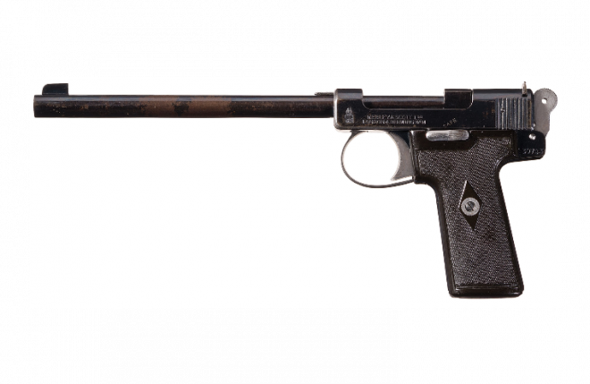 POTD: Scarce Webley & Scott Model 1911 Single Shot Pistol POTD: Scarce Webley & Scott Model 1911 Single Shot Pistol