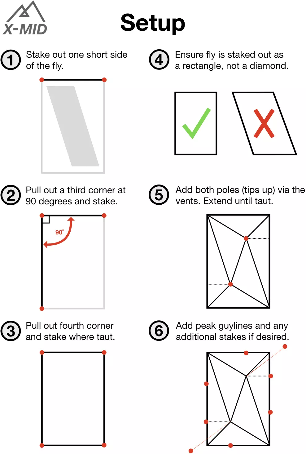 dan durston gear x mid how to set up pitch tent hiking poles